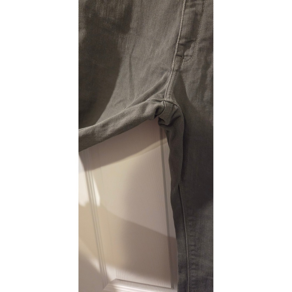 Mott & Bow Mercer Slim Jeans Mens 36x32 Moss Olive Green Stretch Denim Pants - Picture 4 of 8